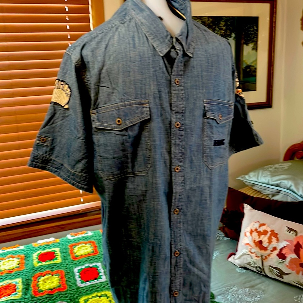 Harley Davidson Short Sleeve Shirt Size 3XL